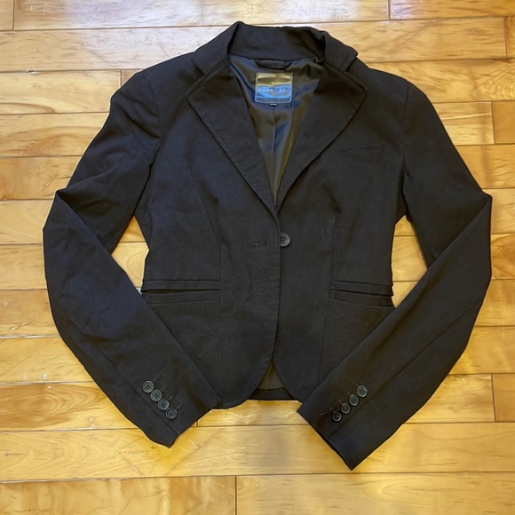 Smart set size 0 chocolate brown blazer - Picture 1 of 3